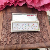 Vriksham Designer Ractangular Compact Bindi Mirror Kit-BB3567